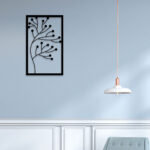 Plant Without Leaf Metal Wall Art Nature's Elegance in Steel2