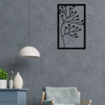 Plant Without Leaf Metal Wall Art Nature's Elegance in Steel6