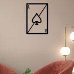 Playing Card Ace Metal Wall Art4