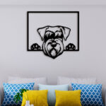 Pug On Window Metal Wall Art