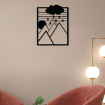 Raining Cloud Metal Wall Art Nature's Tears in Metal4