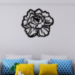 Rose Flower Metal Wall Art4