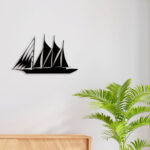 Ship On Sea Metal Wall Art4