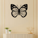 Simple Butterfly Metal Wall Art2