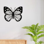 Simple Butterfly Metal Wall Art3