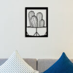 Simple Cactus Metal Wall Art3