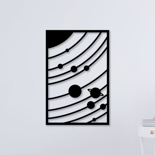Space Look Metal Wall Art – Elevate Your Home with Cosmic Beauty