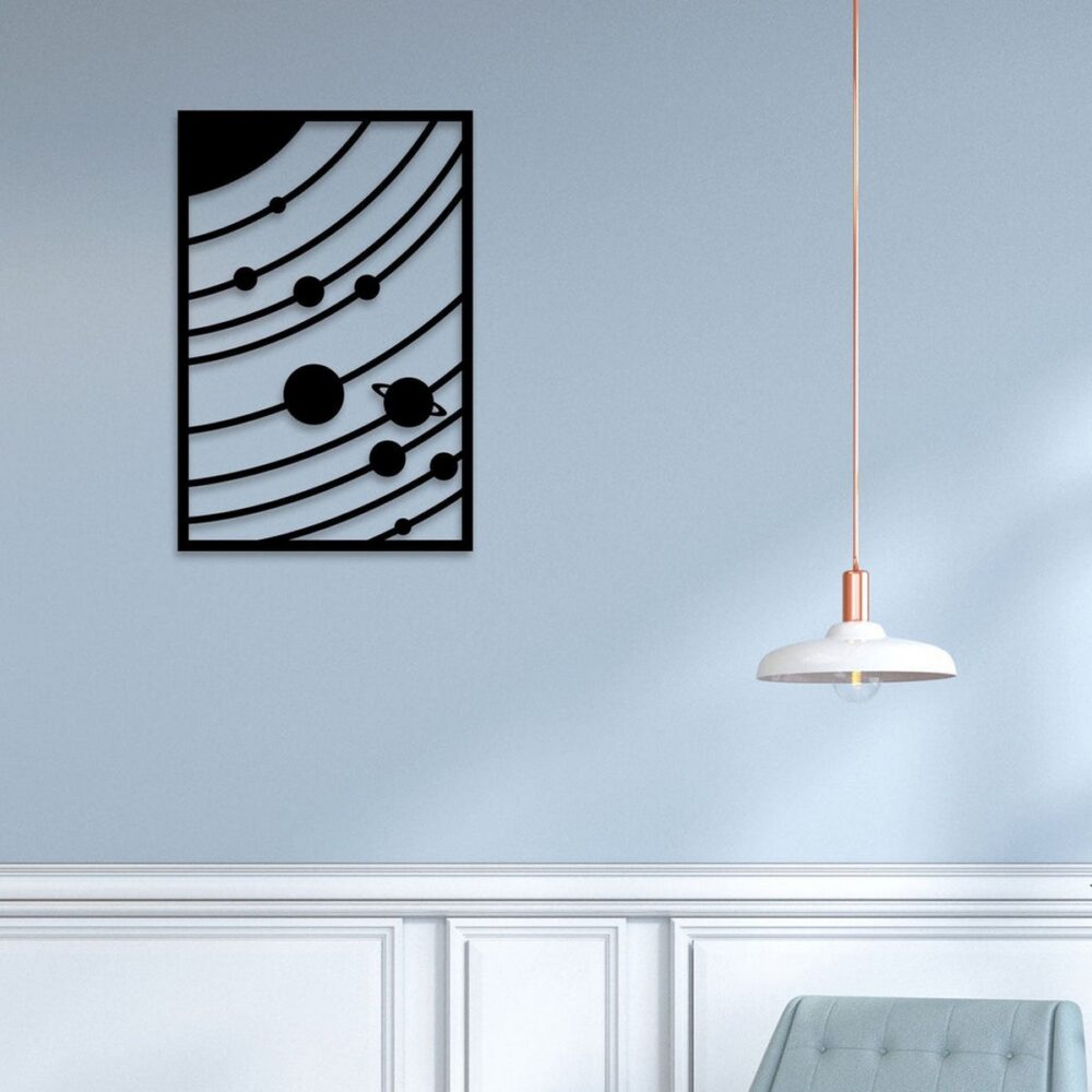 Space Look Metal Wall Art – Elevate Your Home with Cosmic Beauty3