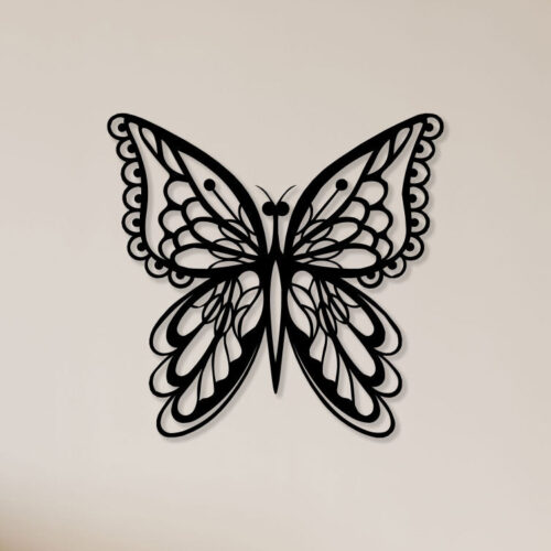 Sweet Butterfly Metal Wall Art1