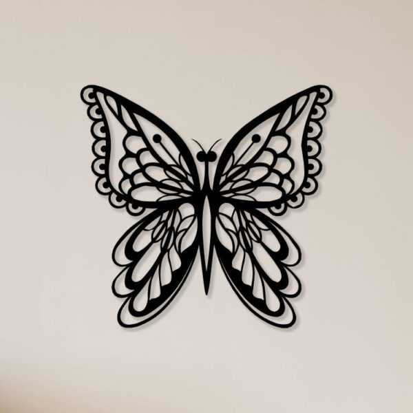 Sweet Butterfly Metal Wall Art1