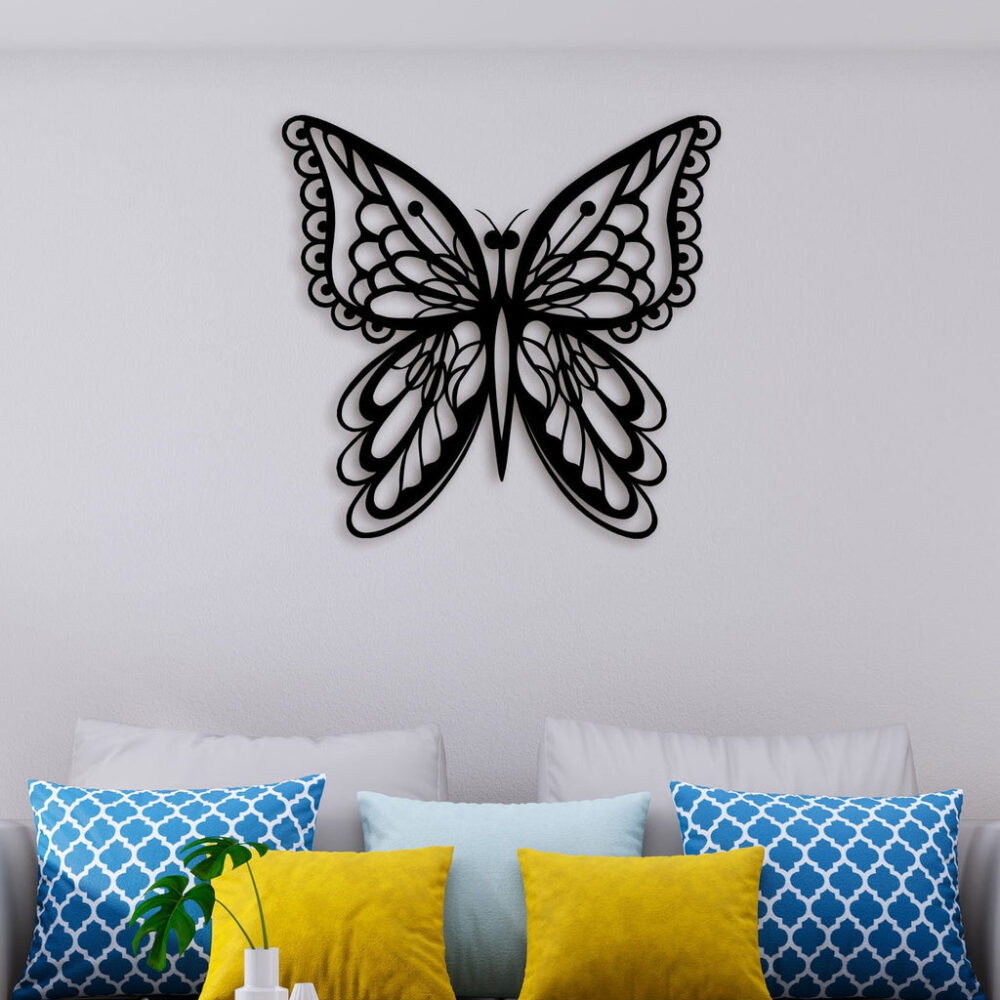 Sweet Butterfly Metal Wall Art4