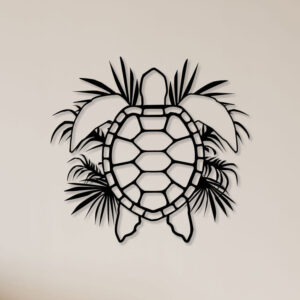 Tortoise Metal Wall Art1