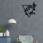 Triangle Abstract Metal Wall Art6