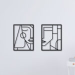Two Women Metal Wall Art Grace Your Space with Timeless Elegance1