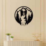 Wild Dog Metal Wall Art2