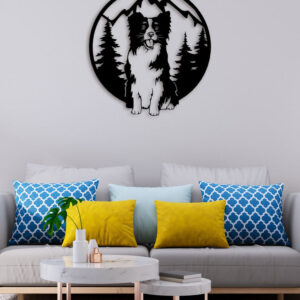 Wild Dog Metal Wall Art4