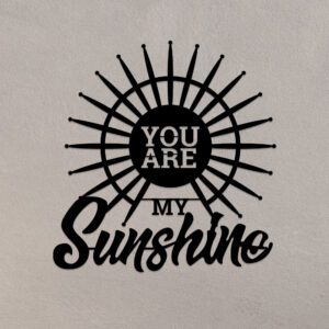 Buy Unique Designer [Radiant Love You Are My Sunshine Metal Wall Art] Online in India @ Best Price NEPTUB1