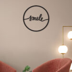 Buy Unique Designer [Spread Smiles with Attractive Smile Metal Wall Art] Online in India @ Best Price NEPTUB