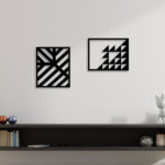 Stylish Abstract Design Metal Wall Art Elevate Your Space