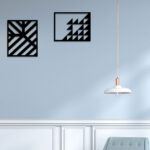 Stylish Abstract Design Metal Wall Art Elevate Your Space2