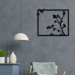 Tree With Bird Metal Wall Art Nature's Serenity in Your Space2