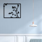 Tree With Bird Metal Wall Art Nature's Serenity in Your Space3