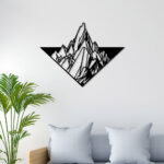 Bring the Spirit of Everest Home Mount Everest Metal Wall Art3