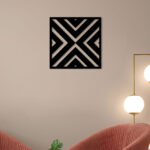 Redefine Modern Elegance Geometric Metal Wall Art!