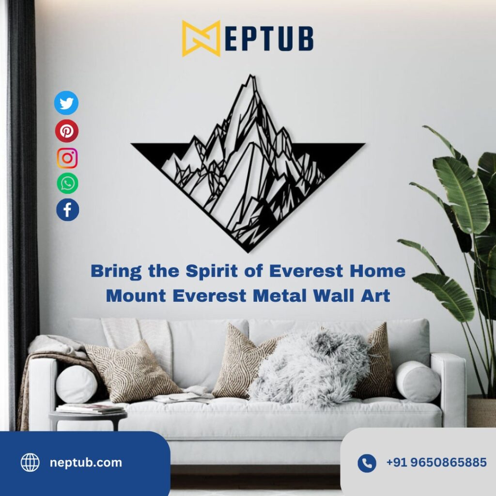 Mount Everest Metal Wall Art Reach New Heights of Elegance