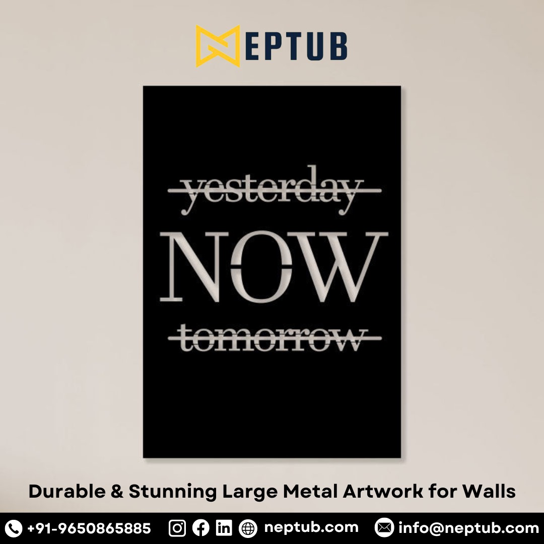 Durable & Stunning Large Metal Artwork for Your Wall