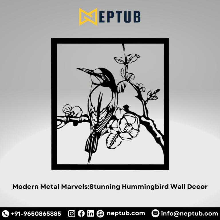 Stunning Hummingbird Wall Decor 😍 Modern Metal Marvels