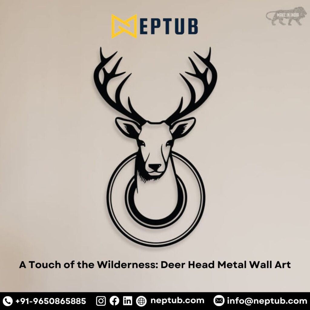 Wilderness Splendor 10 Beautifully Unique Deer Head Metal Wall Art Ideas for 2024