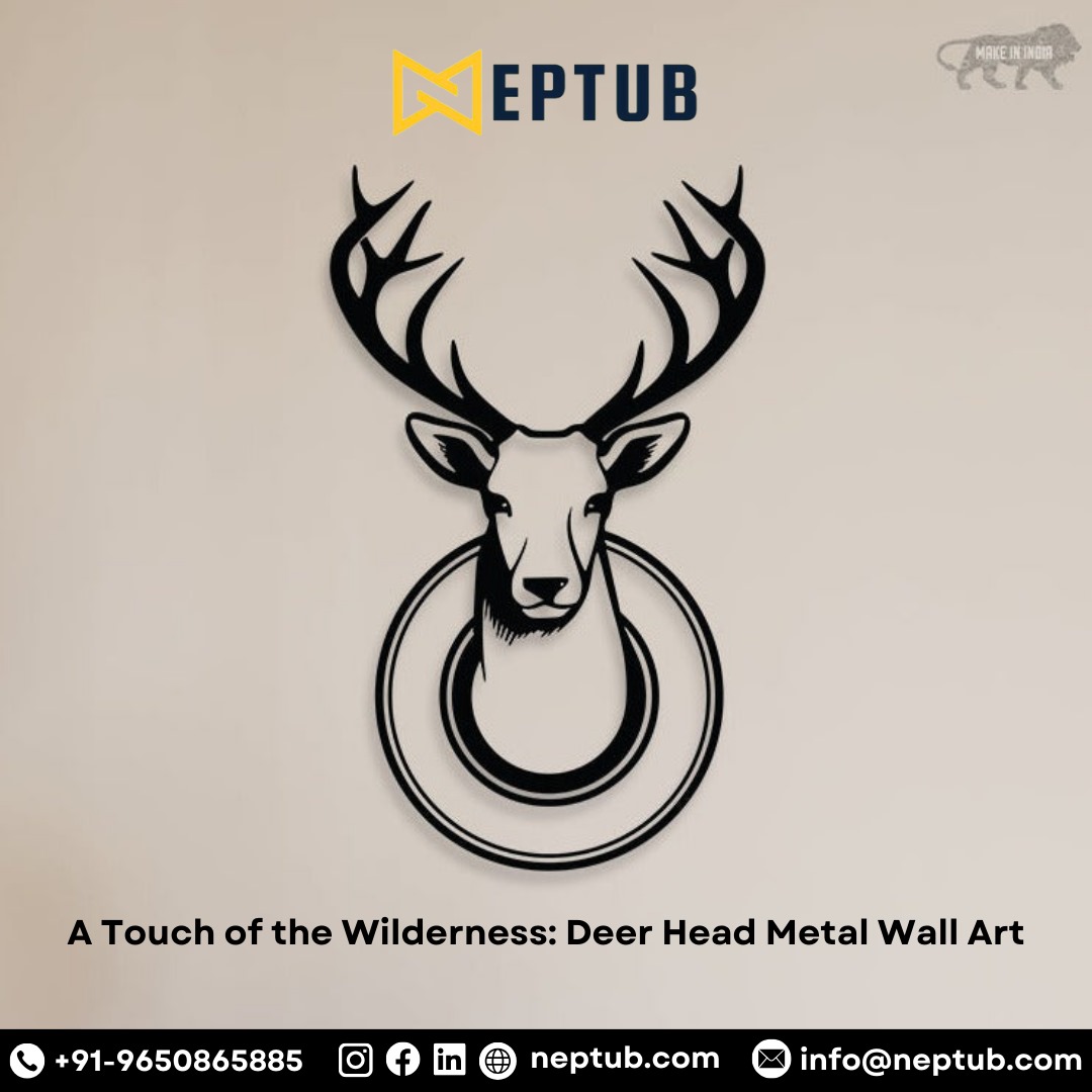 Deer Metal Wall Art Ideas for 2024 😍 Wilderness Splendor