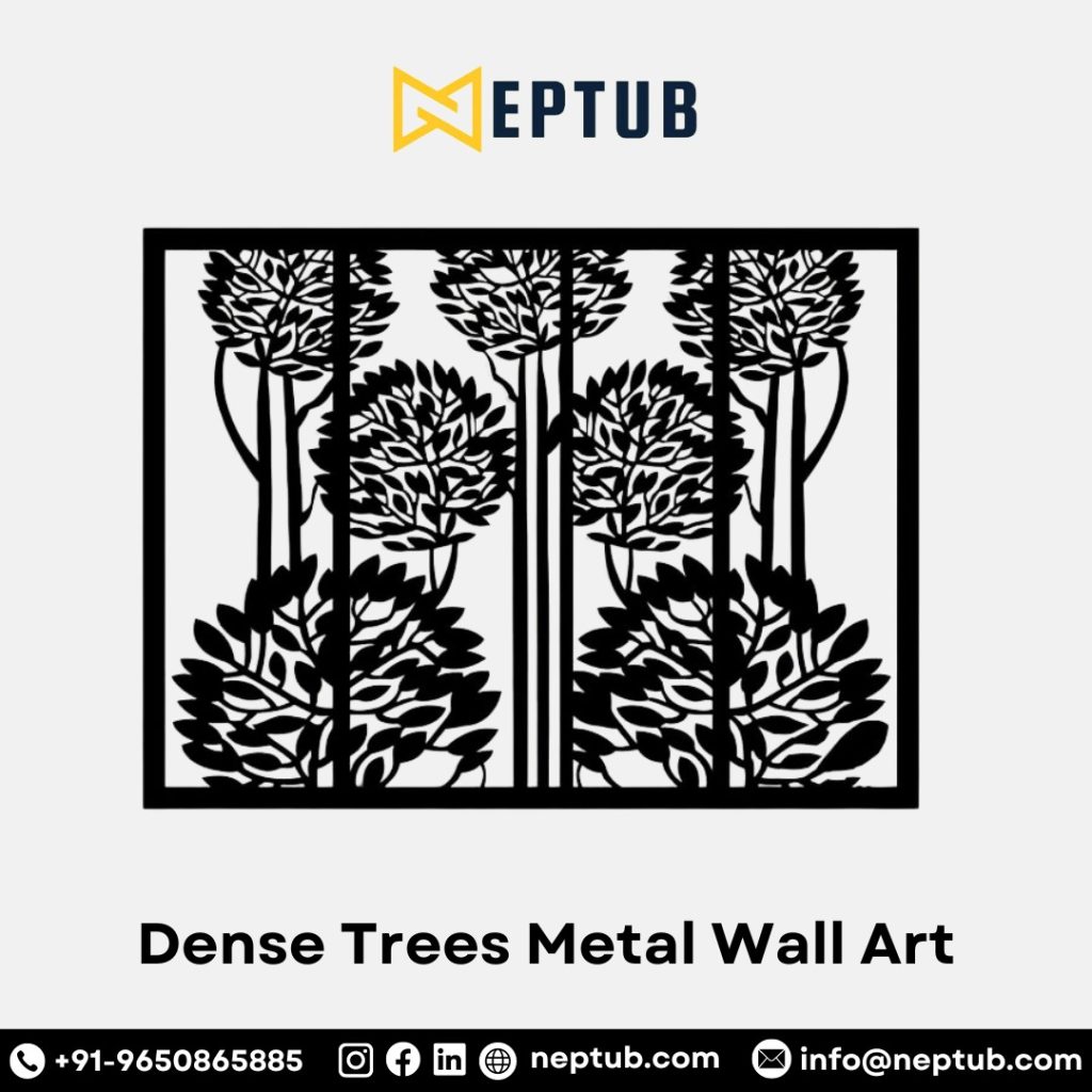 Unveiling the Forest Breathe Life into Your Walls with Unique Stunning Metal Tree Decor