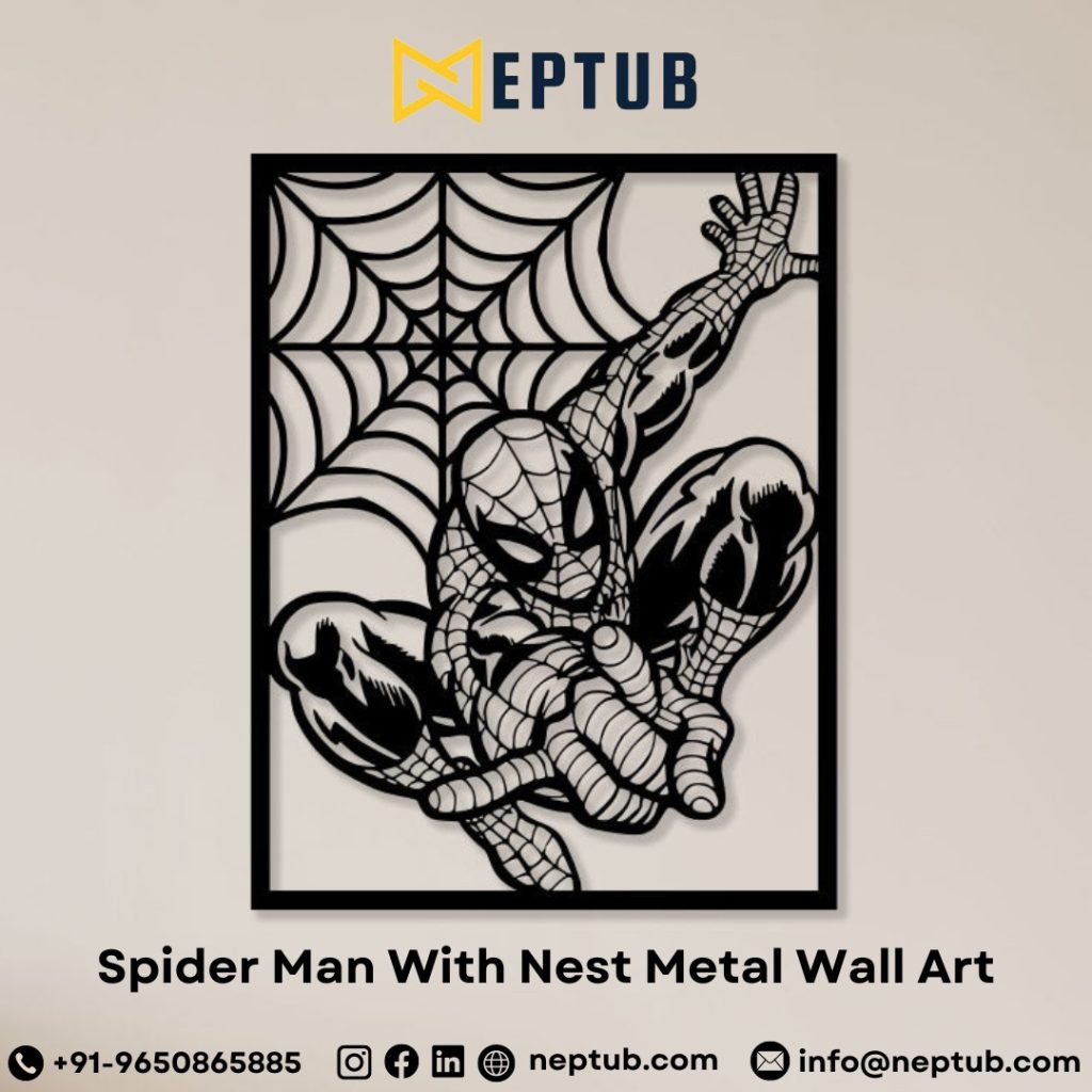 Spider Man Metal Wall Art Bring the Hero to Your Walls with Neptub’s Unique Designs