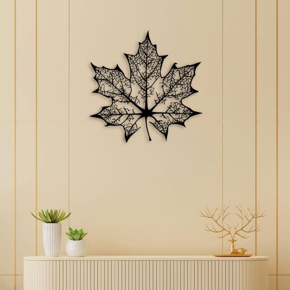 Maple Leaf Metal Wall Art 1000x1000