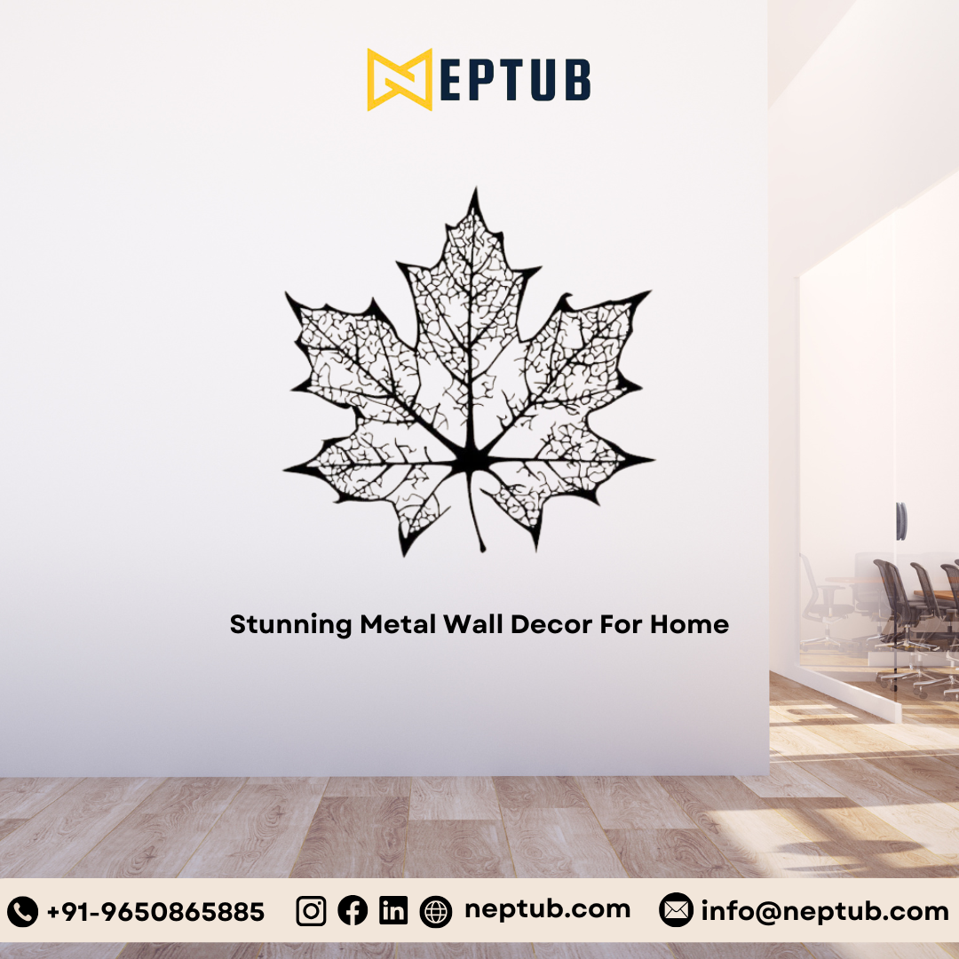 Transform Your Home with Stunning Metal Wall Decor from Neptub