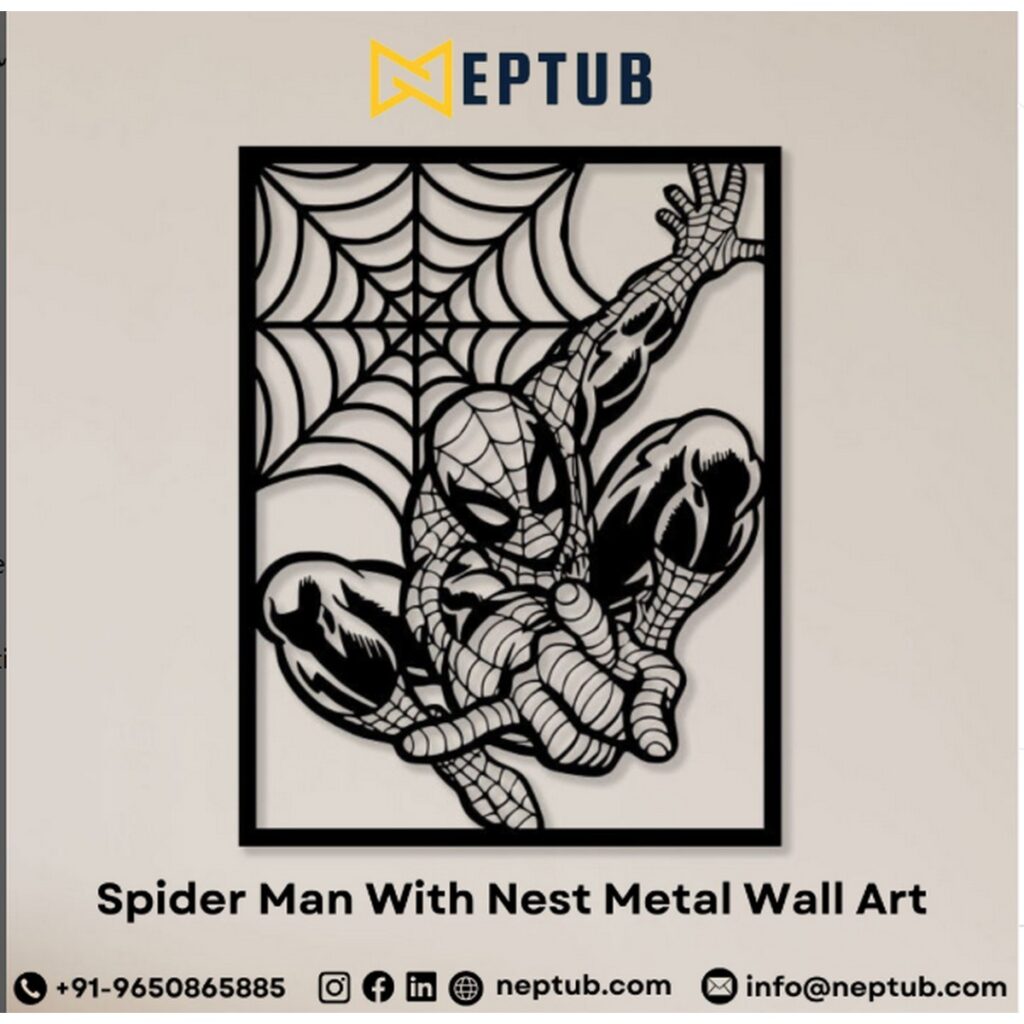 Spider Man Metal Wall Art A Hero for Your Walls