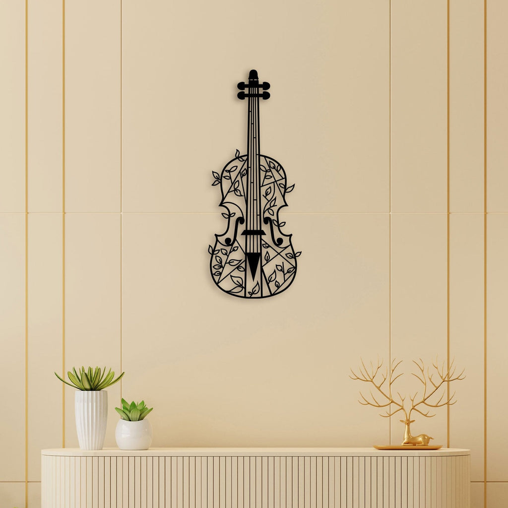 Guitar Metal Wall Art3