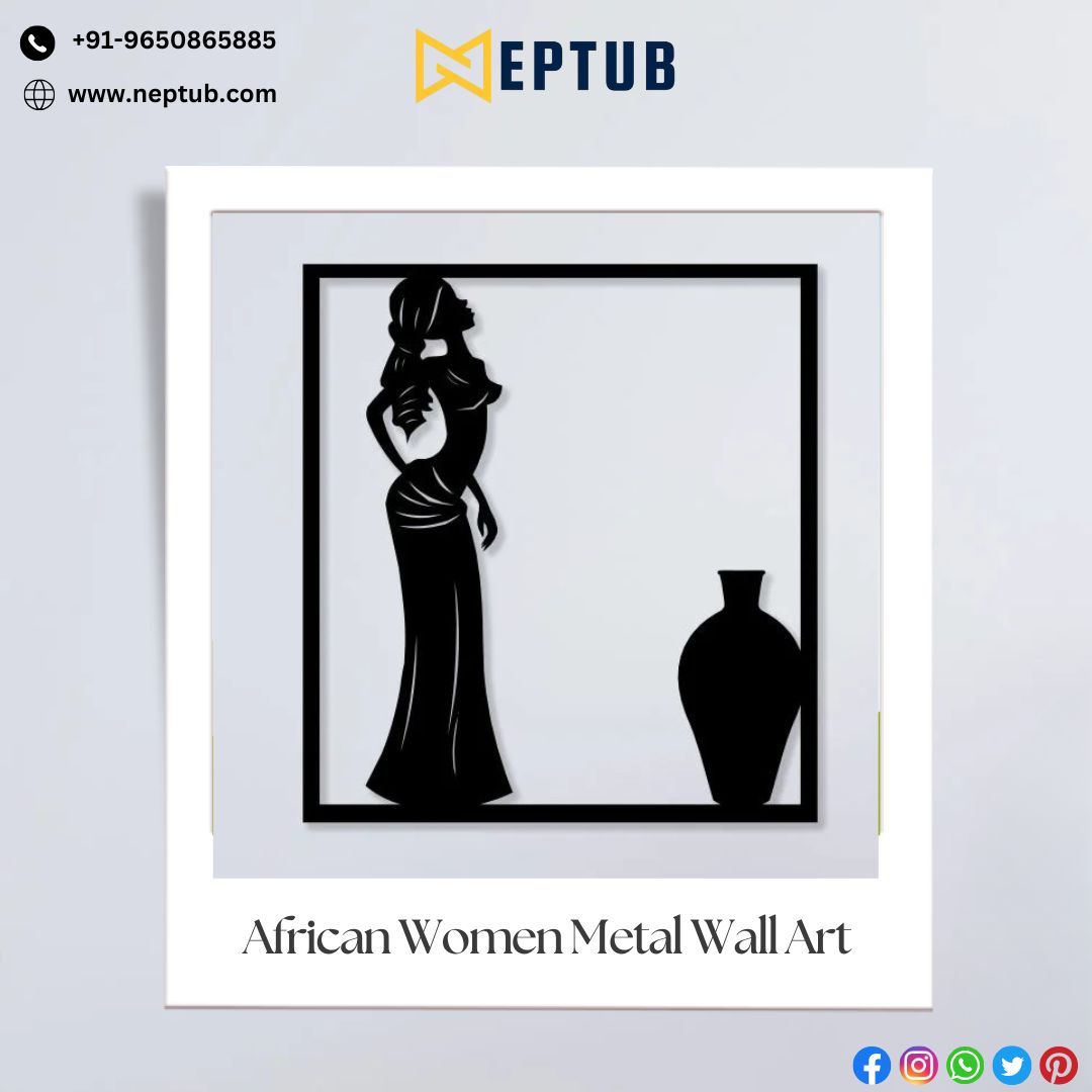 African Women Metal Art