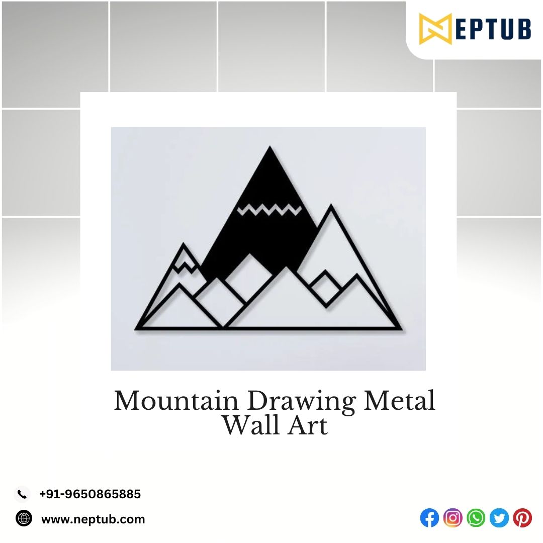 Mountain Metal Wall Art (2)