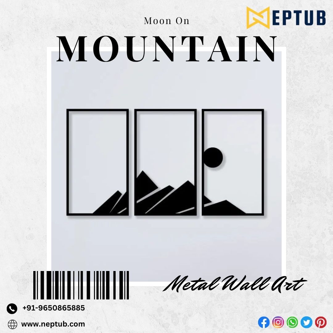 Mountain Metal Wall Art