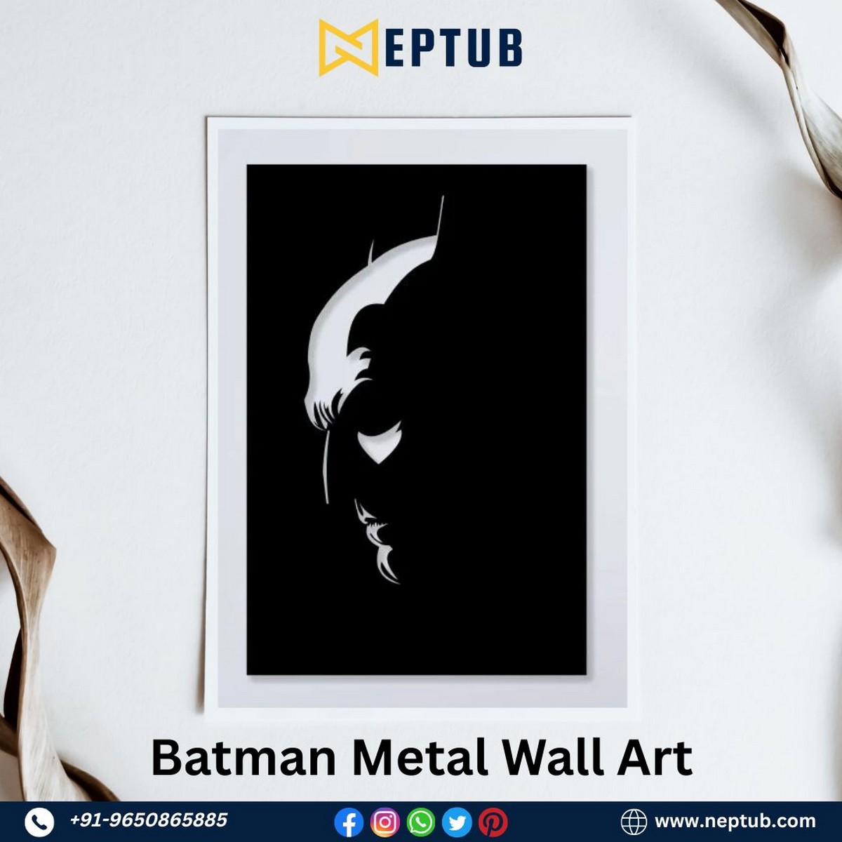 Batman Metal Wall Art