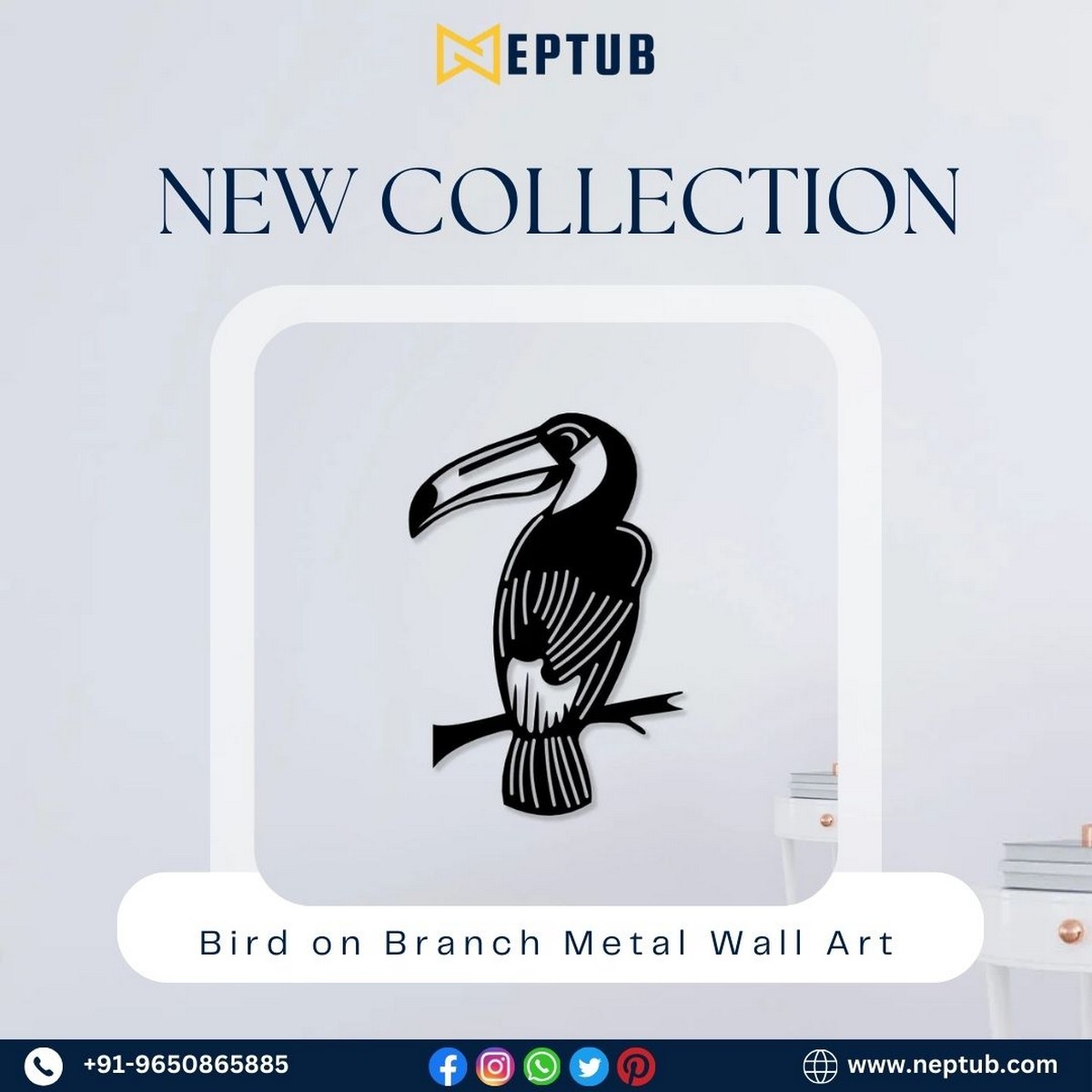 Bird Metal Wall Art