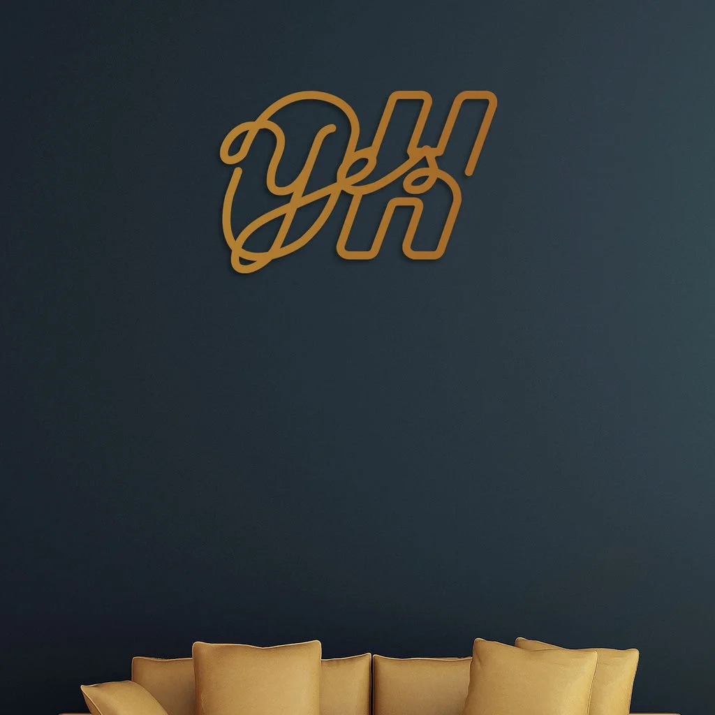 Embrace-Positivity-OK-Yes-Quote-Metal-Wall-Art6
