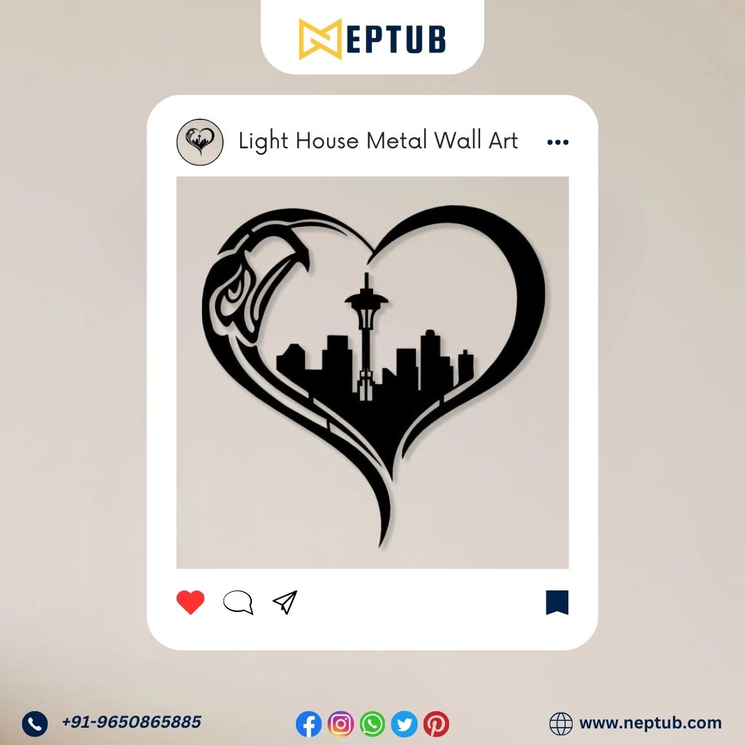 Lighthouse Metal Wall Art