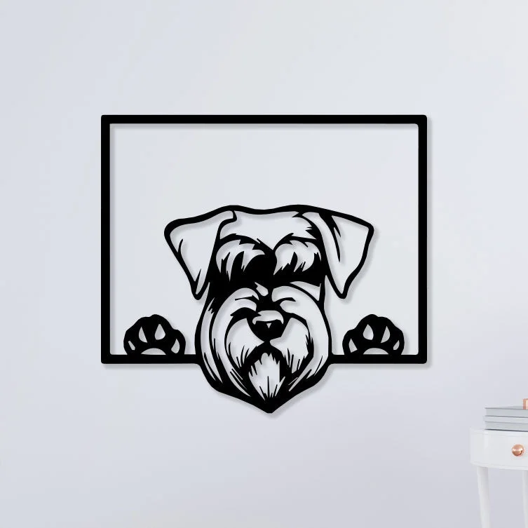 Pug-On-Window-Metal-Wall-Art1