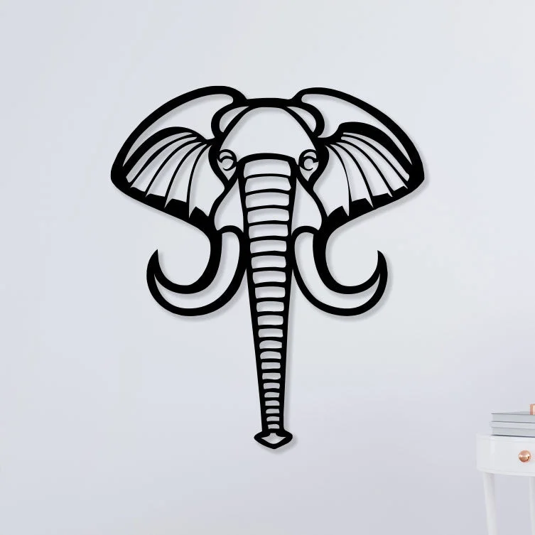 Elephant-Face-Metal-Wall-Art1