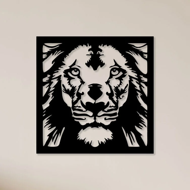 Peaceful-Lion-Metal-Wall-Art1