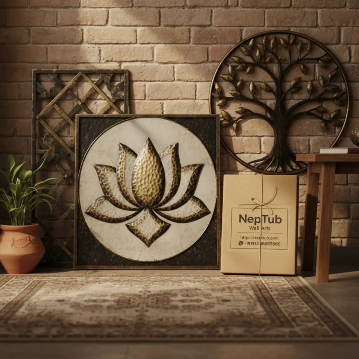 Affordable-Metal-Wall-Arts-Under-Budget-in-India-by-NepTub-Wall-Arts